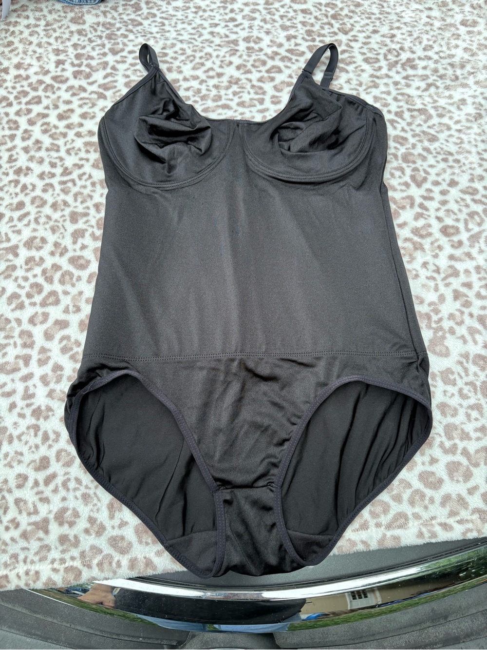 Shear Shapewear Black Body Suit Size 40D